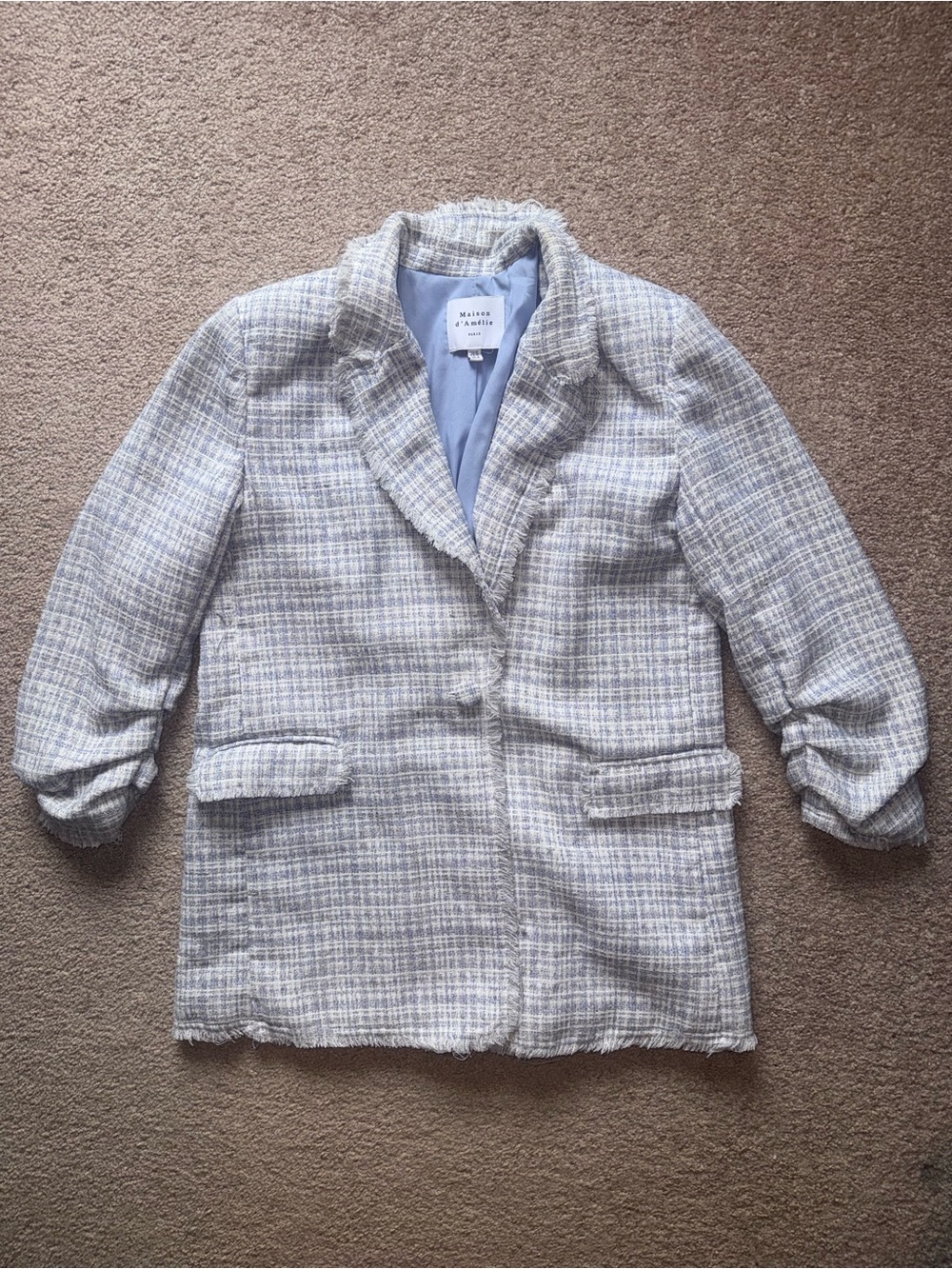 Tweed Lavender Women's Blazer (10)